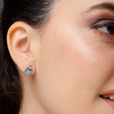 Opulent Opal Love Notes Sterling Silver Earrings