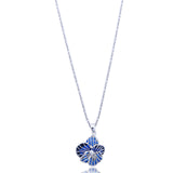 Midnight Sonata Shell Sterling Silver Necklace
