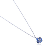 Midnight Sonata Shell Sterling Silver Necklace