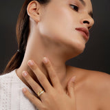 The Spiral Sterling Silver Ring - Diavo Jewels