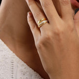 The Spiral Sterling Silver Ring - Diavo Jewels