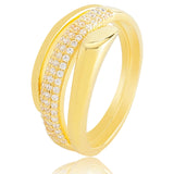 The Spiral Sterling Silver Ring - Diavo Jewels
