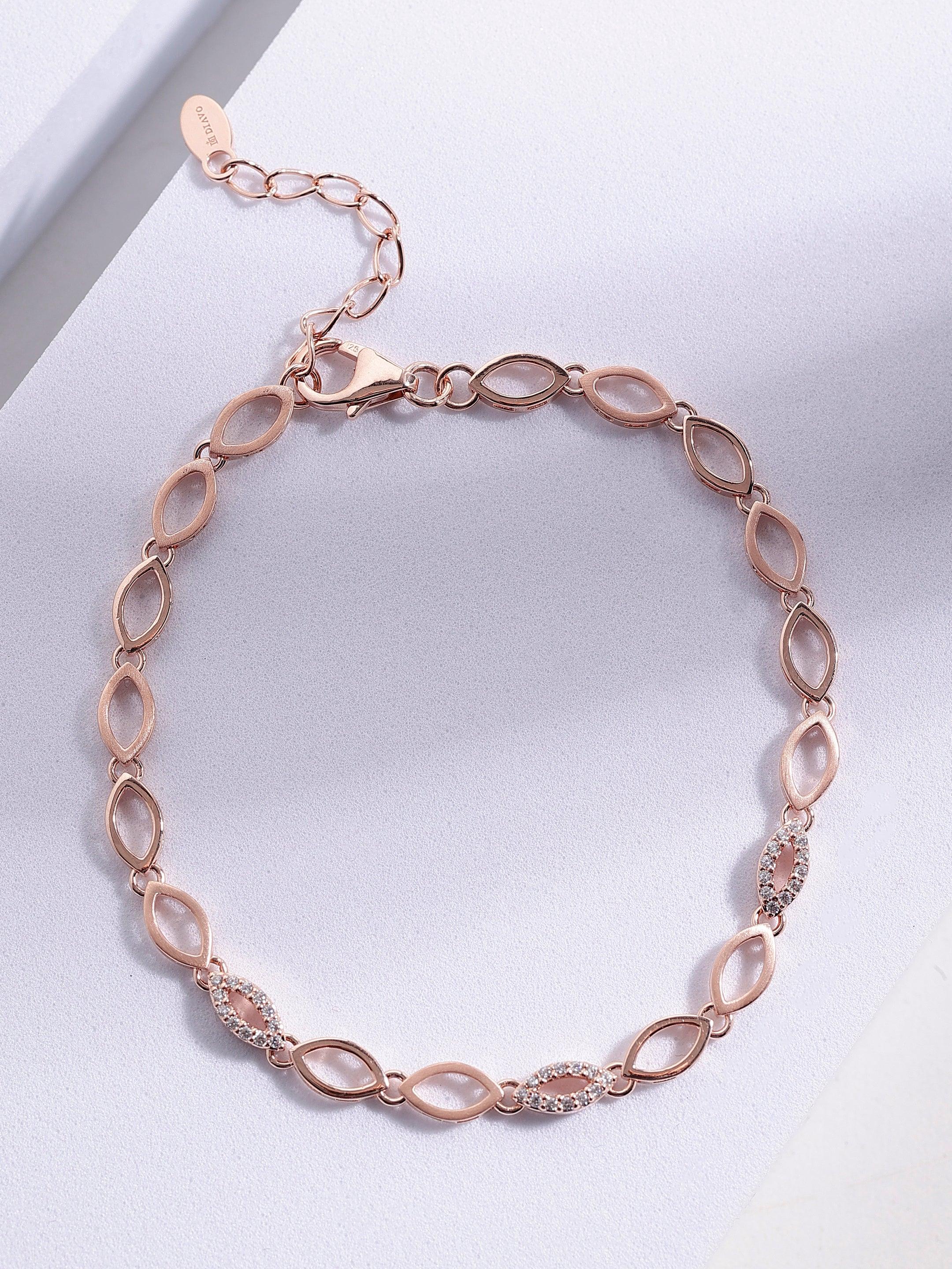 Aurora Blaze Silver Bracelet