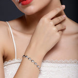 Rhapsody Rhodium-Plated Bracelet - Diavo Jewels