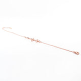Dainty Zircon Silver Infusion Bracelet - Diavo Jewels