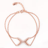 Magnetic Axis Silver Bracelet - Diavo Jewels