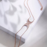 Moon to the Back Silver Bracelet - Diavo Jewels