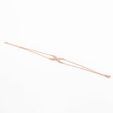 Moon to the Back Silver Bracelet - Diavo Jewels