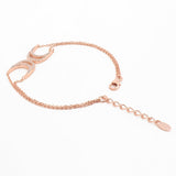 Moon to the Back Silver Bracelet - Diavo Jewels