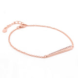 Sparkling Sui Dhaga Silver Bracelet - Diavo Jewels