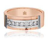 Passage of Luxury Men's Diamond Ring