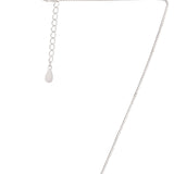 Grid of Glamour Silver Necklace