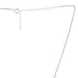 Glint of Grandeur Silver Necklace