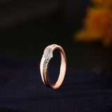 Sunrise Whisper Diamond Ring