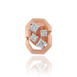 Scintillating Quartet Diamond Earrings