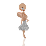 Dazzling Diva Ballerina Diamond Earrings