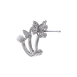 Whimsical Spring Trio Silver Earrings - Diavo Jewels