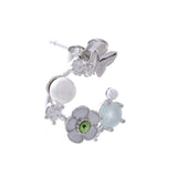 Whimsy Meadow Charm Silver Studs - Diavo Jewels