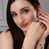 SIeek Feathered Diamond Bracelet
