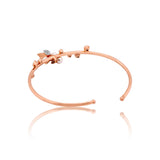 SIeek Feathered Diamond Bracelet