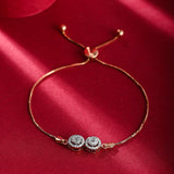 Interlinked Radiance Diamond Bracelet