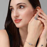 Interlinked Radiance Diamond Bracelet