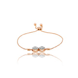 Interlinked Radiance Diamond Bracelet