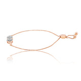 Interlinked Radiance Diamond Bracelet