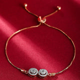 Interlinked Radiance Diamond Bracelet