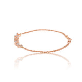 Graceful Symmetry Diamond Bracelet