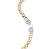 Twin Beast of Glory Men's Silver Bracelet