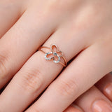 Vivid Flutter of Grace Diamond Ring