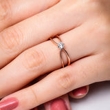 Twist of Fate Diamond Ring