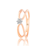 Twist of Fate Diamond Ring