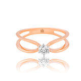 Twist of Fate Diamond Ring