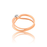 Twist of Fate Diamond Ring