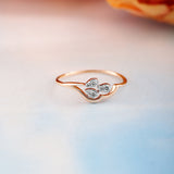 Enchanted Whirlwind Diamond Ring