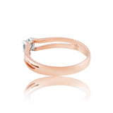 Tandem Layered Brilliance Diamond Ring
