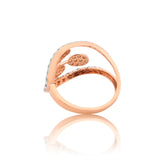 Heavenly Halo Tri-Cluster Diamond Ring