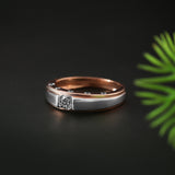 Seraphic Waltz Dual Tone Diamond Ring