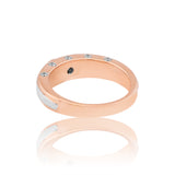 Seraphic Waltz Dual Tone Diamond Ring