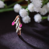 Enigmatic Echoes Diamond Ring