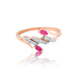Enigmatic Echoes Diamond Ring