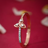 Majestic Leaf Trio Ring
