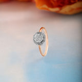 Radiant Orbit Diamond Ring