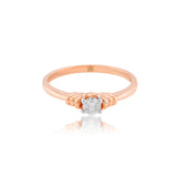 Serene Sparkle Solitaire Ring