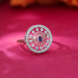 Divine Mandala Diamond Ring