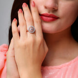 Divine Mandala Diamond Ring