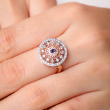 Divine Mandala Diamond Ring