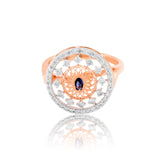 Divine Mandala Diamond Ring